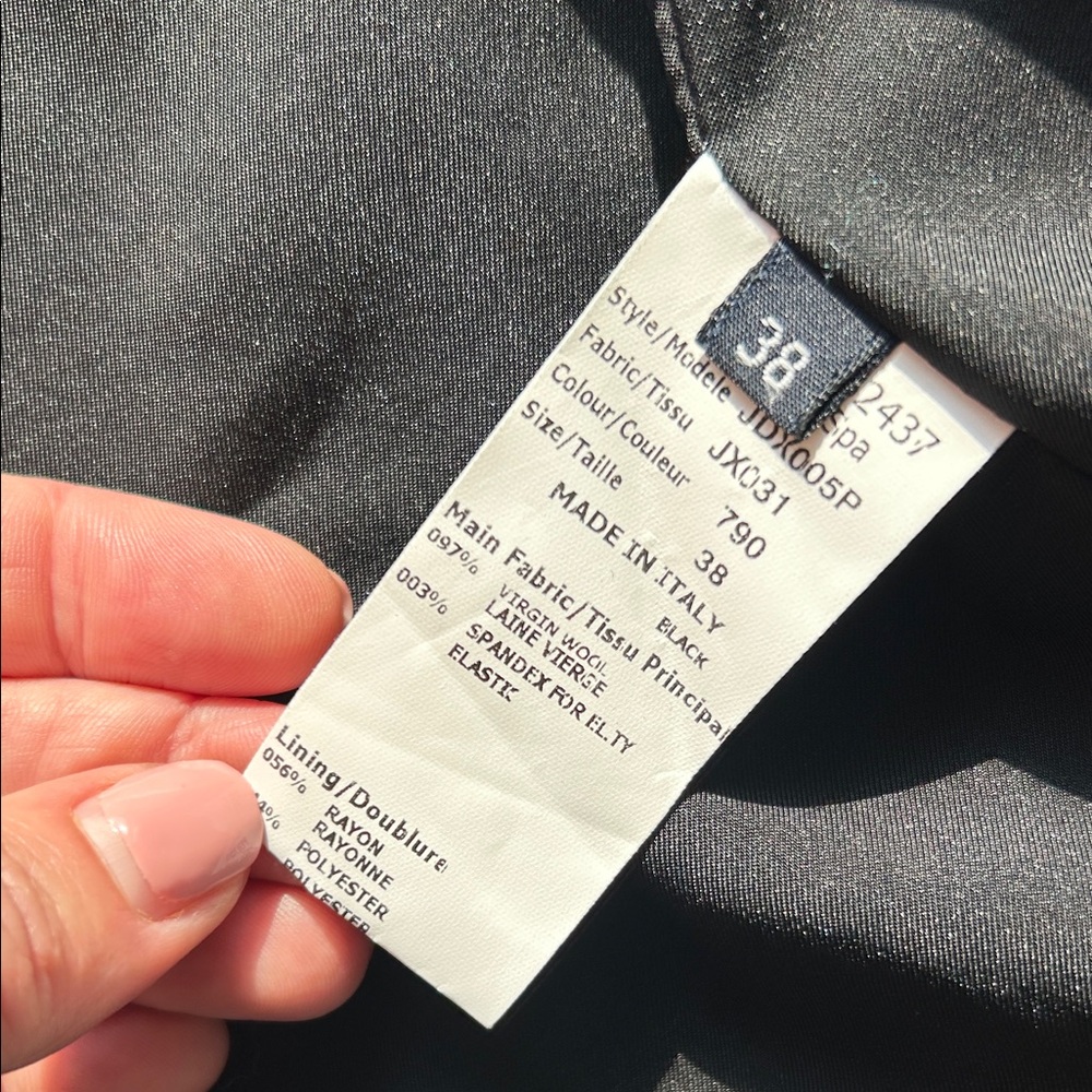 Jil Sander Elegant Black Jacket - Picture 6 of 15
